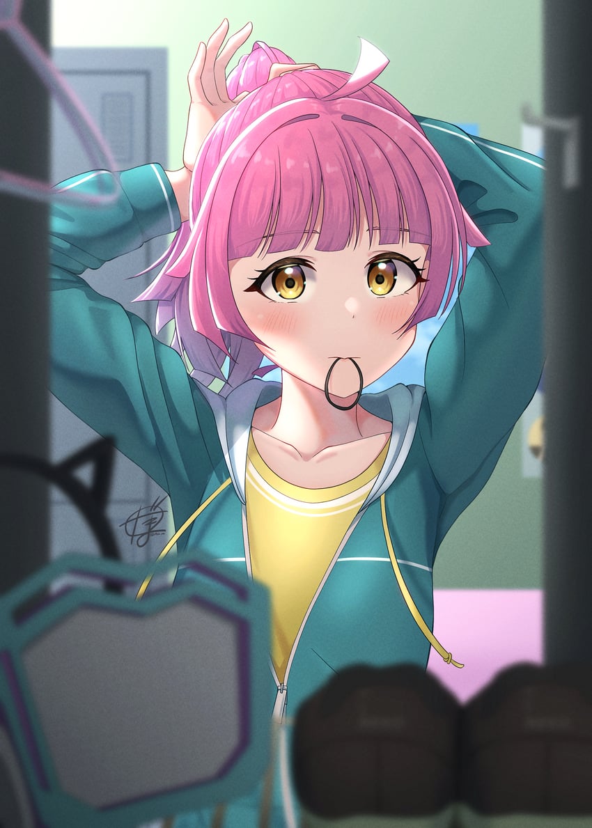 tennoji rina (love live! and 1 more) drawn by bright09