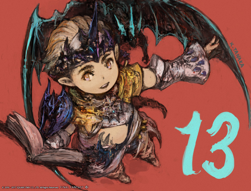 warrior of light and summoner (final fantasy and 1 more) drawn by kenta_tanaka