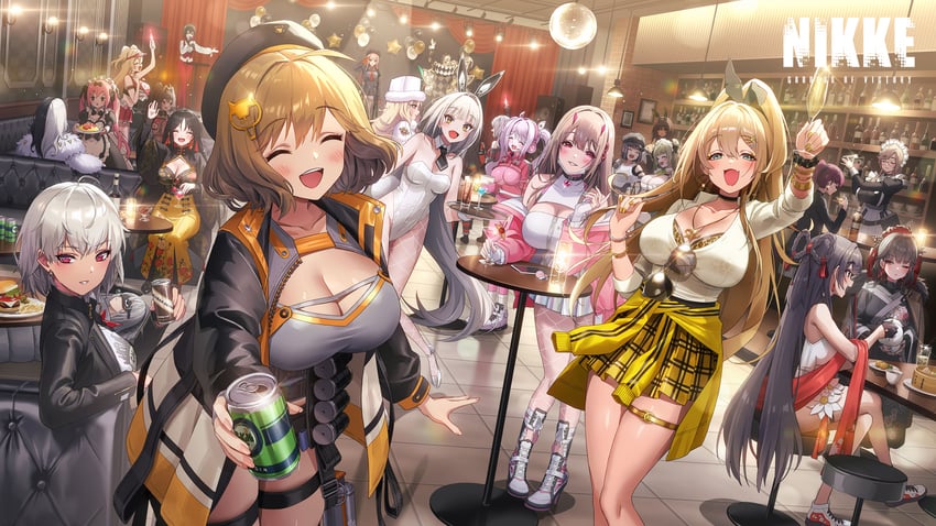 anis, rapi, alice, viper, noir, and 20 more (goddess of victory: nikke) drawn by sonsoso