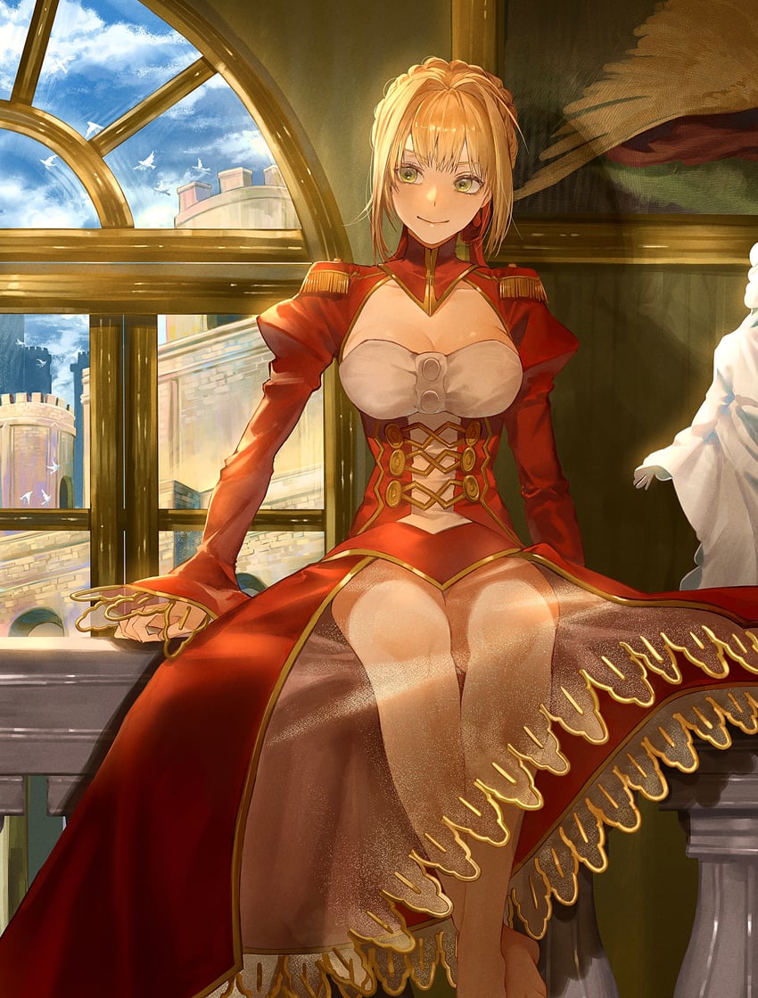 nero claudius (fate and 2 more) drawn by zuraa_(naunau_seijin)