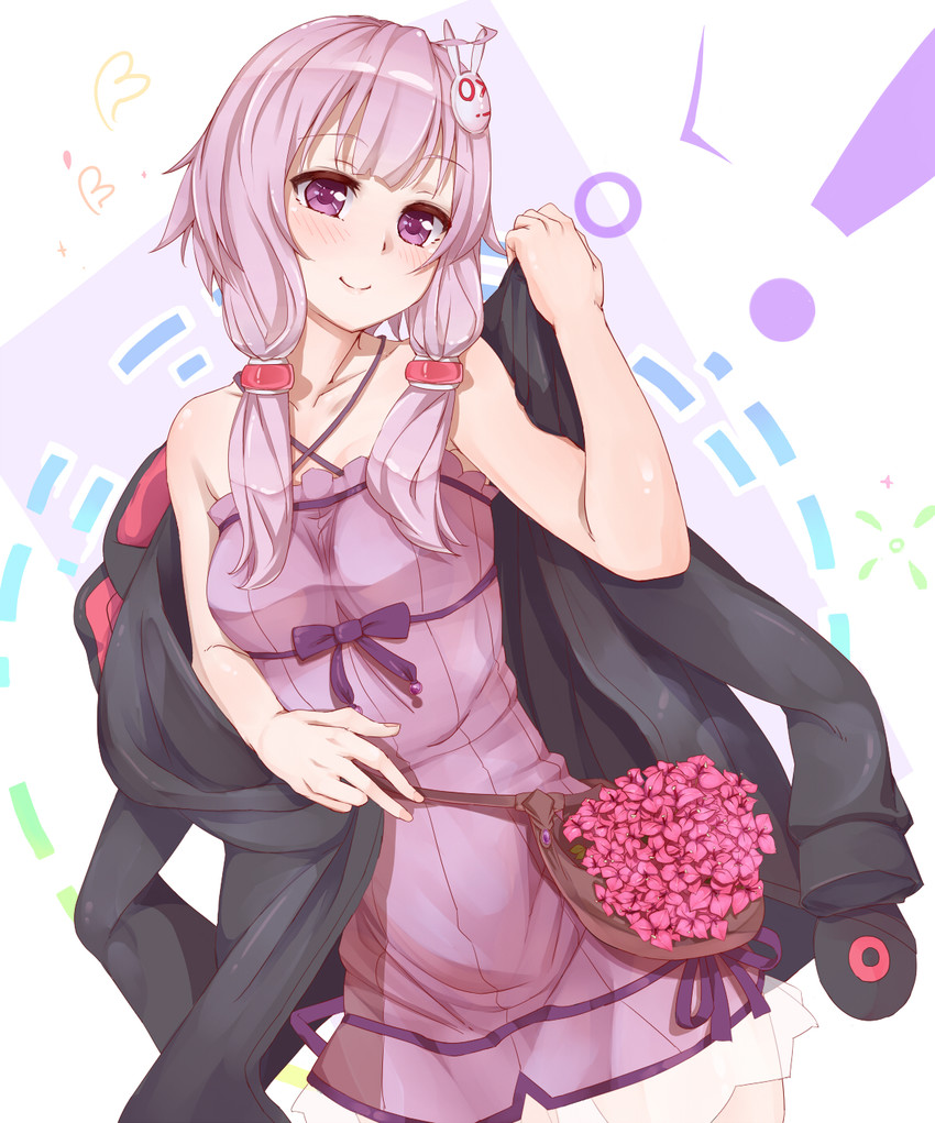 yuzuki yukari (vocaloid and 1 more) drawn by yuirimo