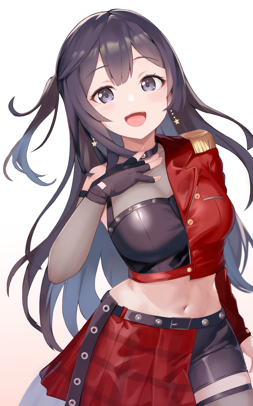 yuki setsuna (love live! and 1 more) drawn by yakkom