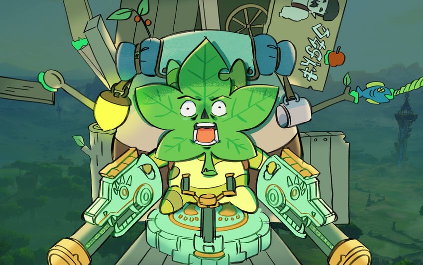korok (the legend of zelda and 2 more) drawn by chanakimart