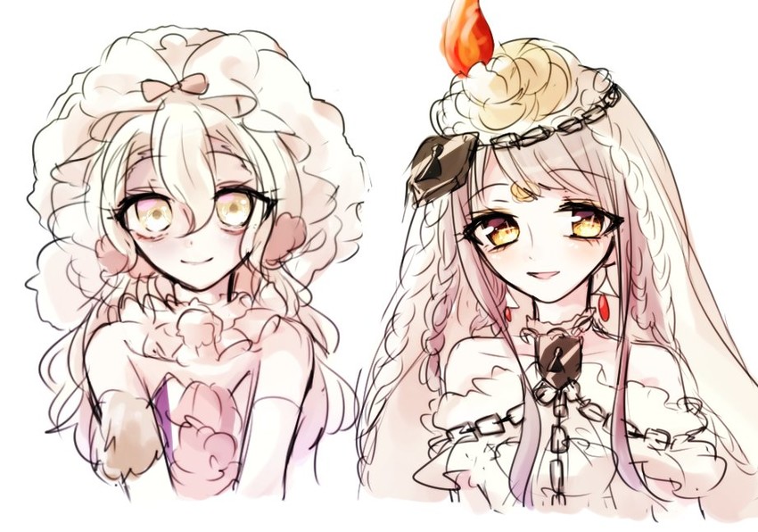 sonia bean and wedin (mahou shoujo ikusei keikaku and 1 more) drawn by yuita_(tpk818)