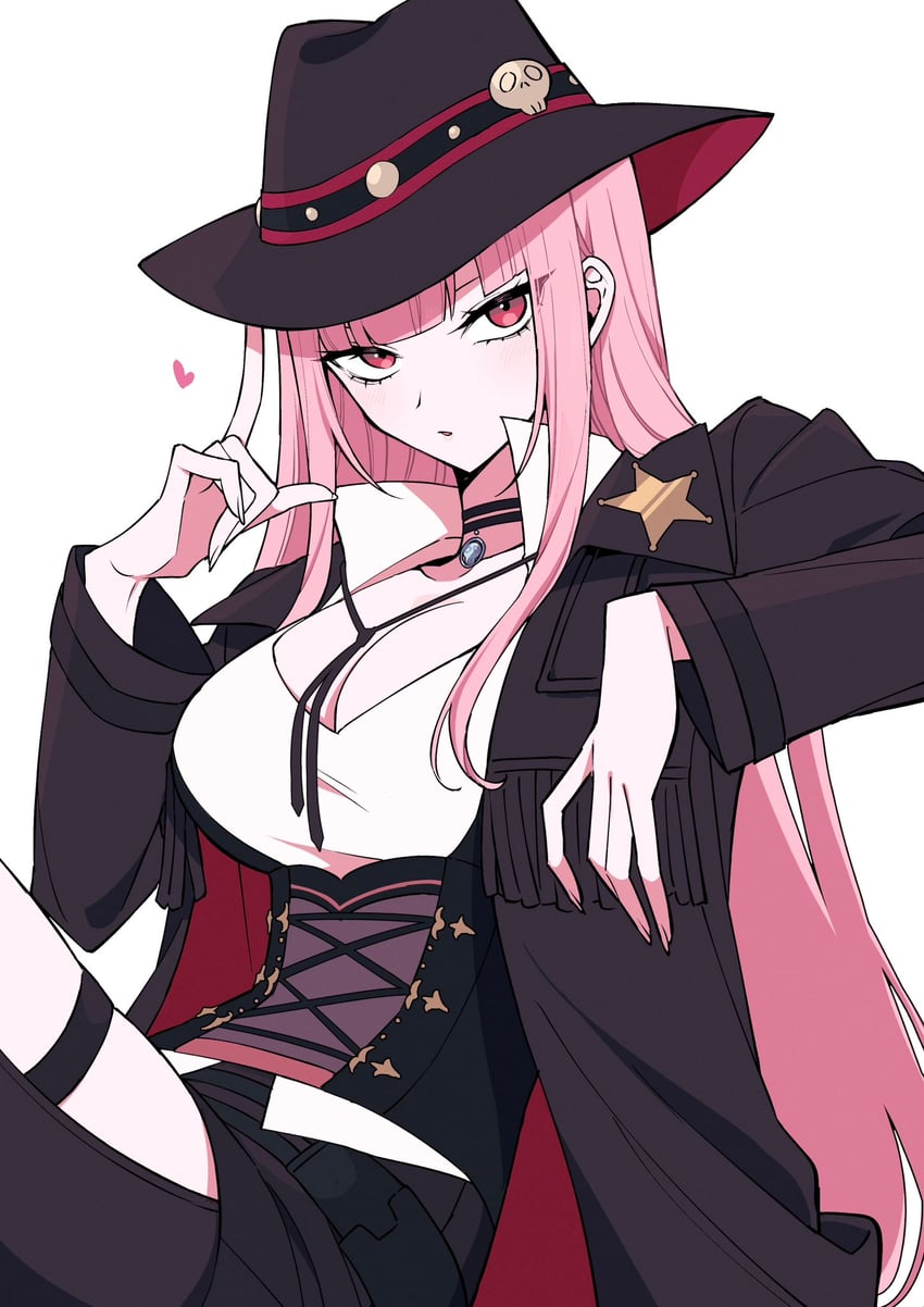 mori calliope (hololive and 1 more) drawn by aneco_(westsea1227)