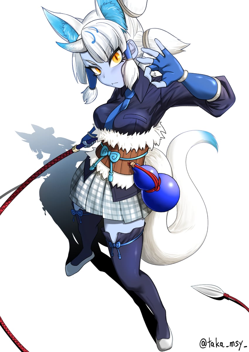 ginkaku (kemono friends and 1 more) drawn by kashisu_mint