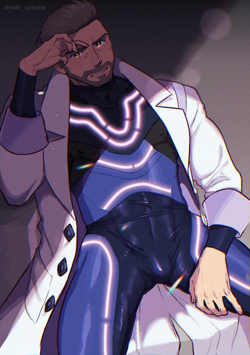 professor turo (pokemon and 1 more) drawn by reki_uraaka
