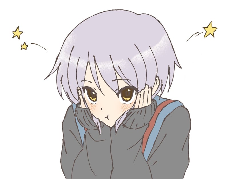 nagato yuki (suzumiya haruhi no yuuutsu) drawn by waka_849
