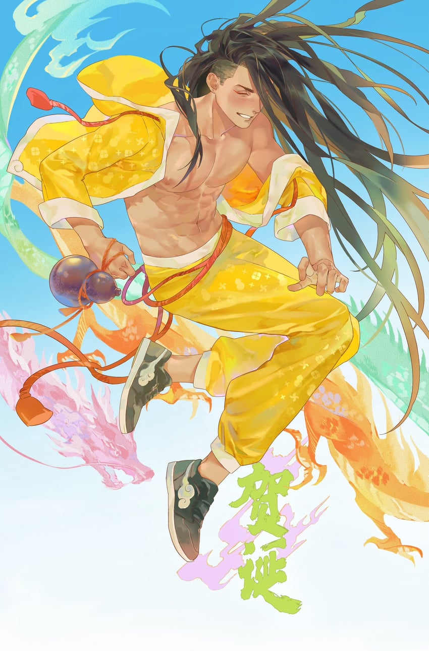 jamie siu (street fighter and 1 more) drawn by aaraaaf1