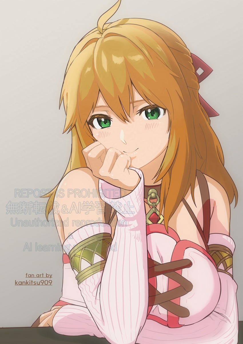 fiora (xenoblade chronicles and 1 more) drawn by karian909