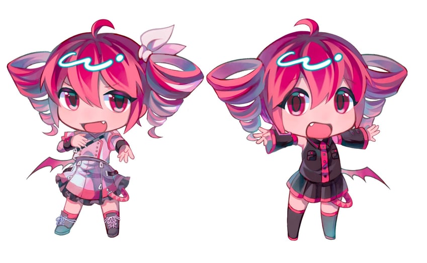 kasane teto (utau and 1 more) drawn by akiham
