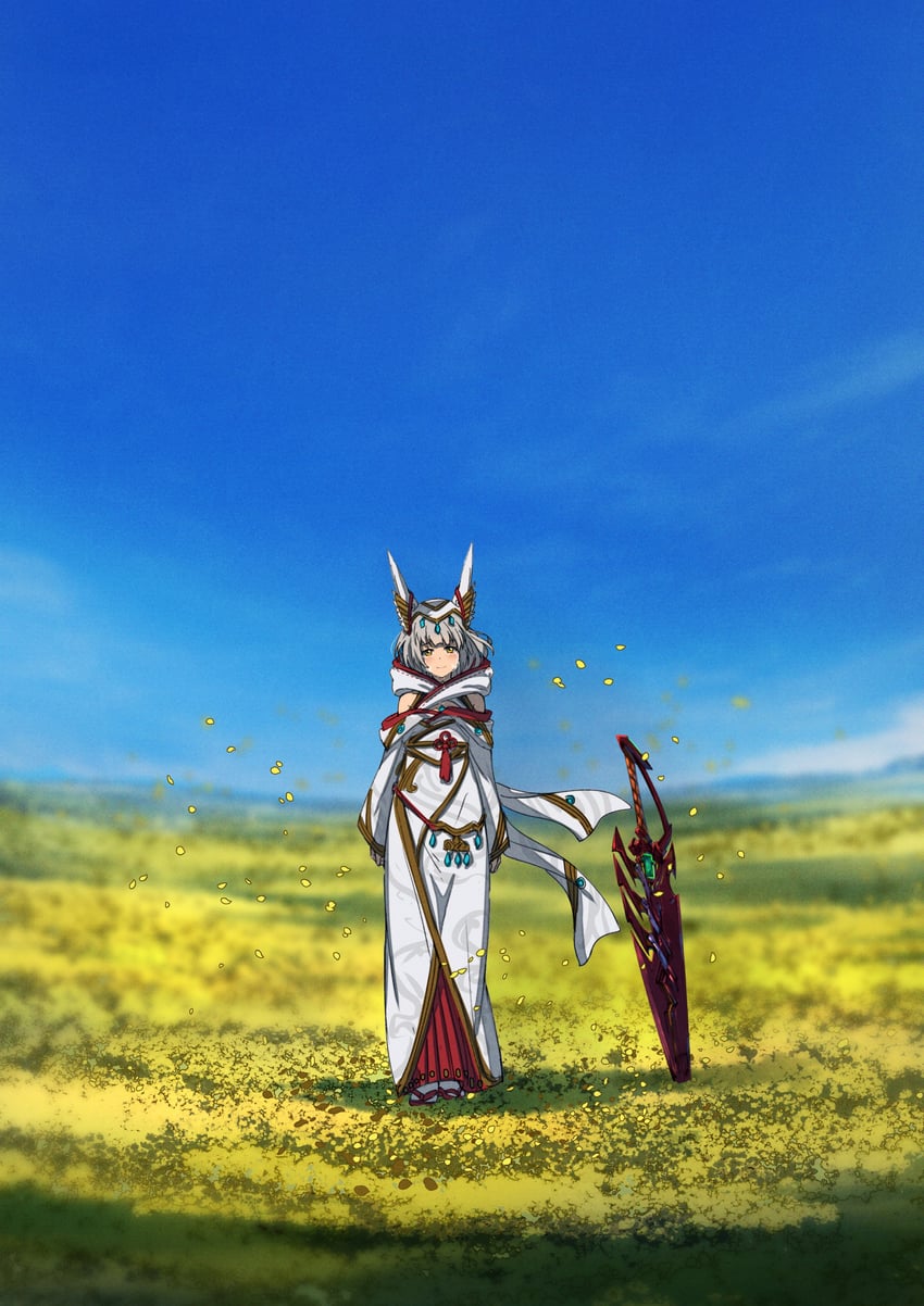 nia (xenoblade chronicles and 2 more) drawn by poteto_(potetosarada123)