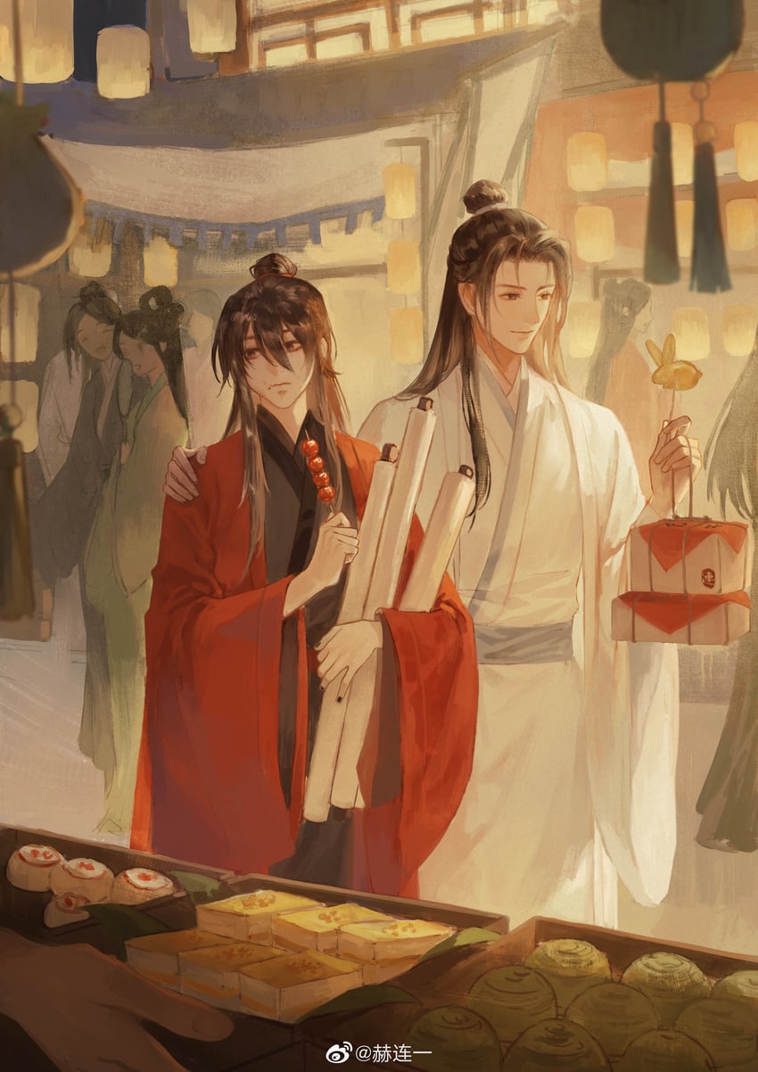 li huowang and zhuge yuan (dao gui yi xian) drawn by he_lian_yi