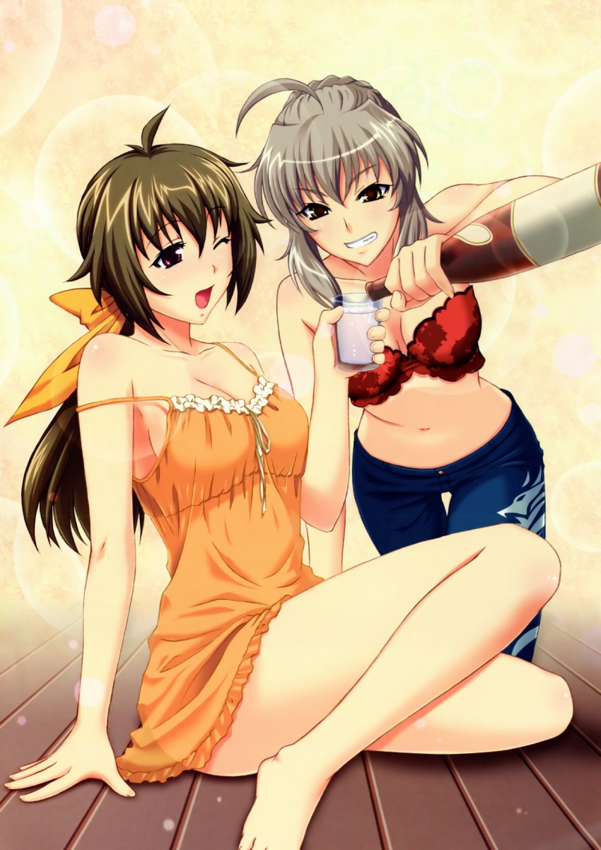 asama sakuya and aoi hanako (aoi shiro and 1 more) drawn by yasaka_minato