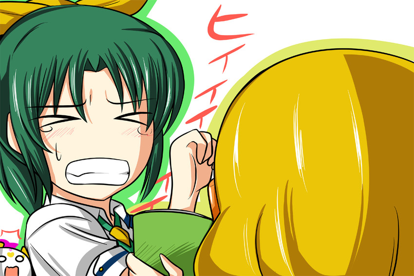 midorikawa nao, kise yayoi, and candy (precure and 1 more) drawn by nishi_koutarou