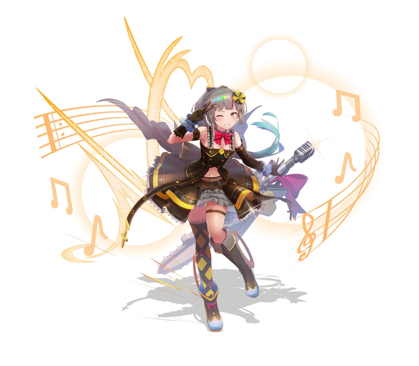 nanami and nanami: pulse (punishing: gray raven) drawn by illng