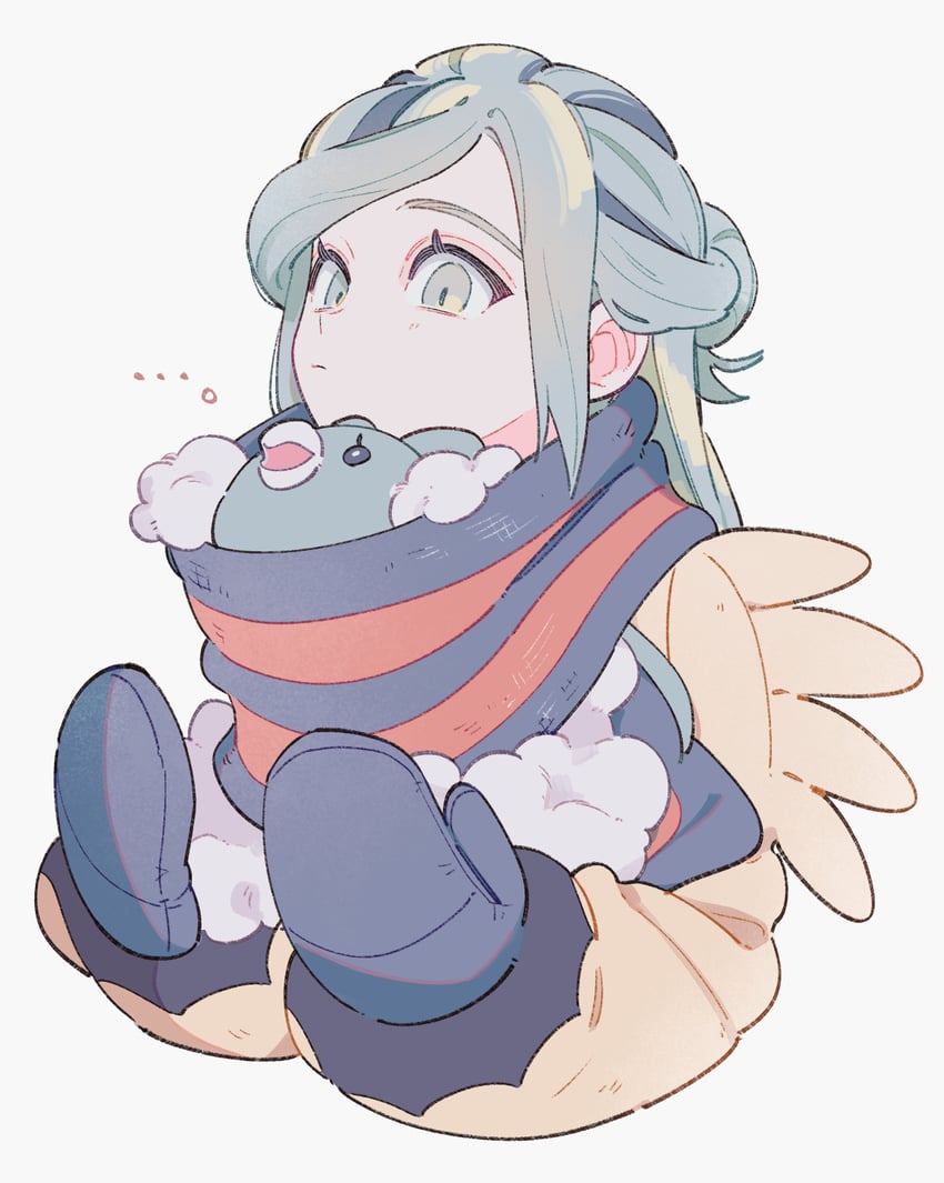 grusha and swablu (pokemon and 1 more) drawn by oharu-chan