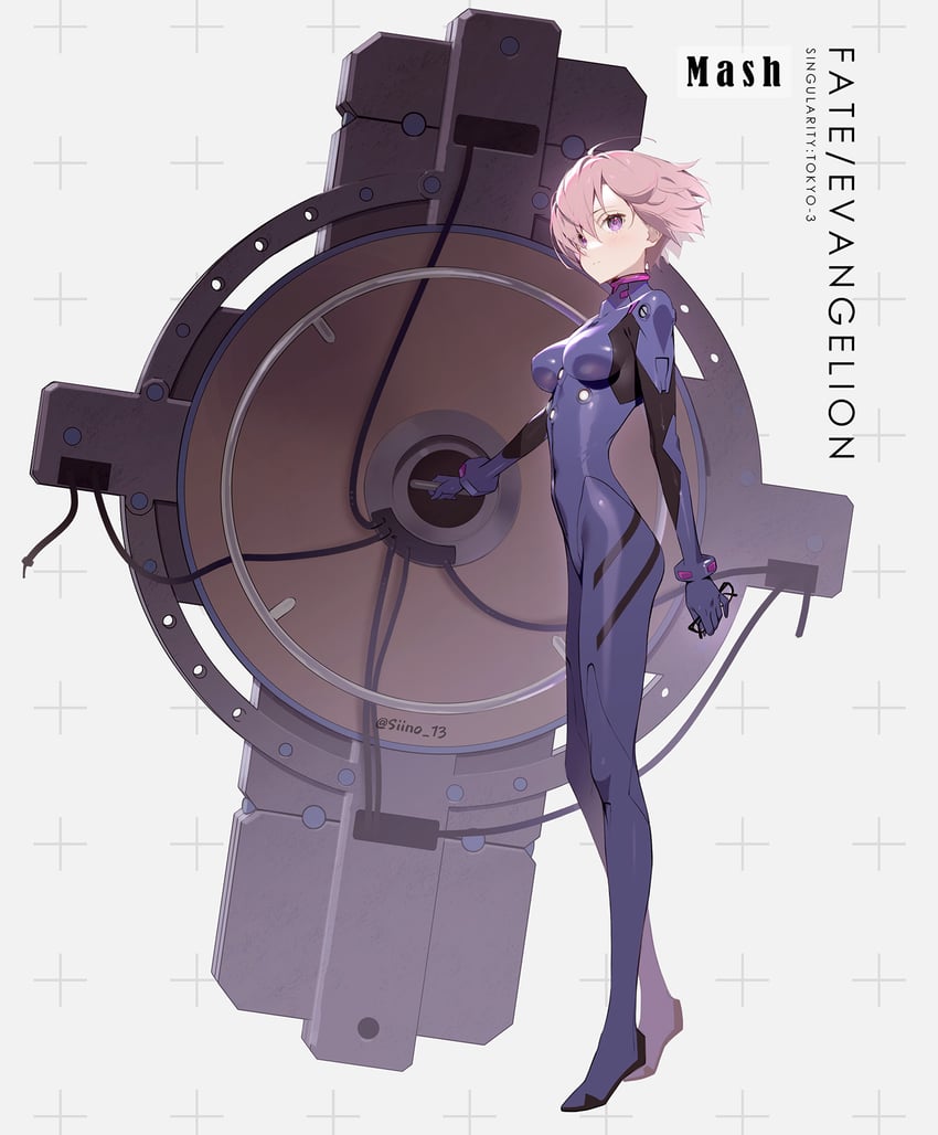 mash kyrielight (fate and 3 more) drawn by siino