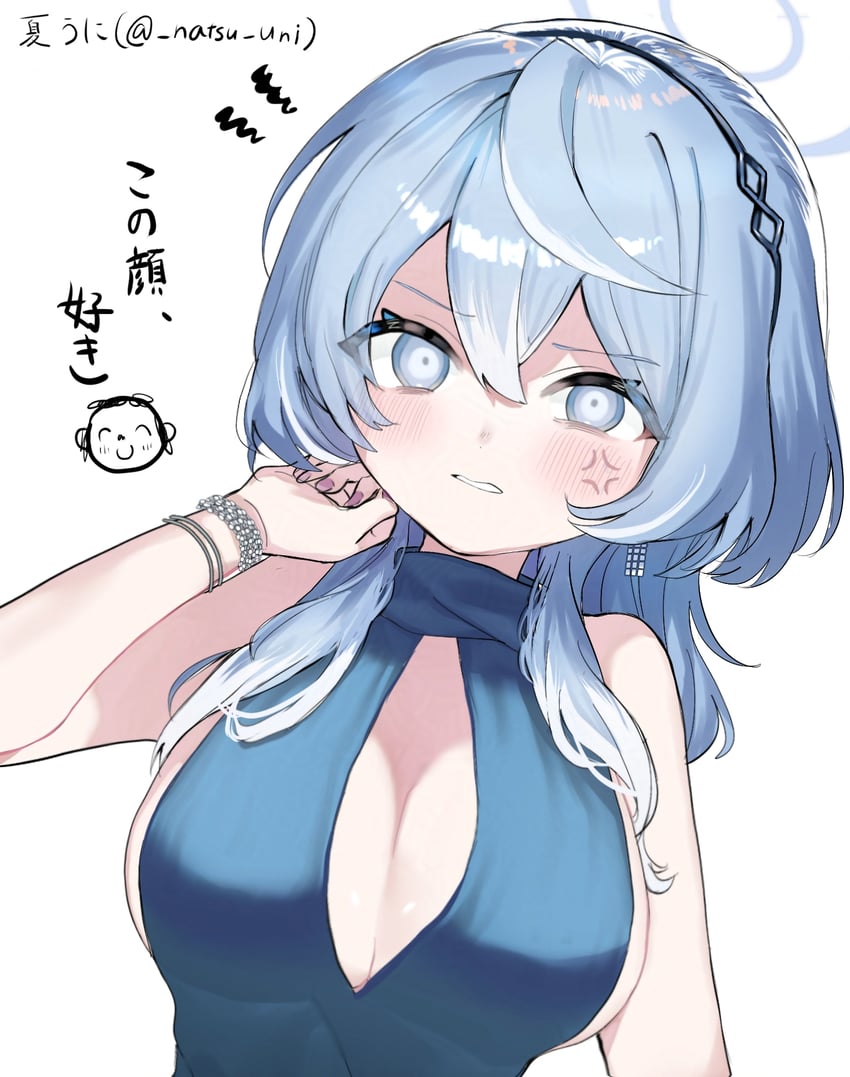 sensei, doodle sensei, and ako (blue archive) drawn by amanatsu_uni