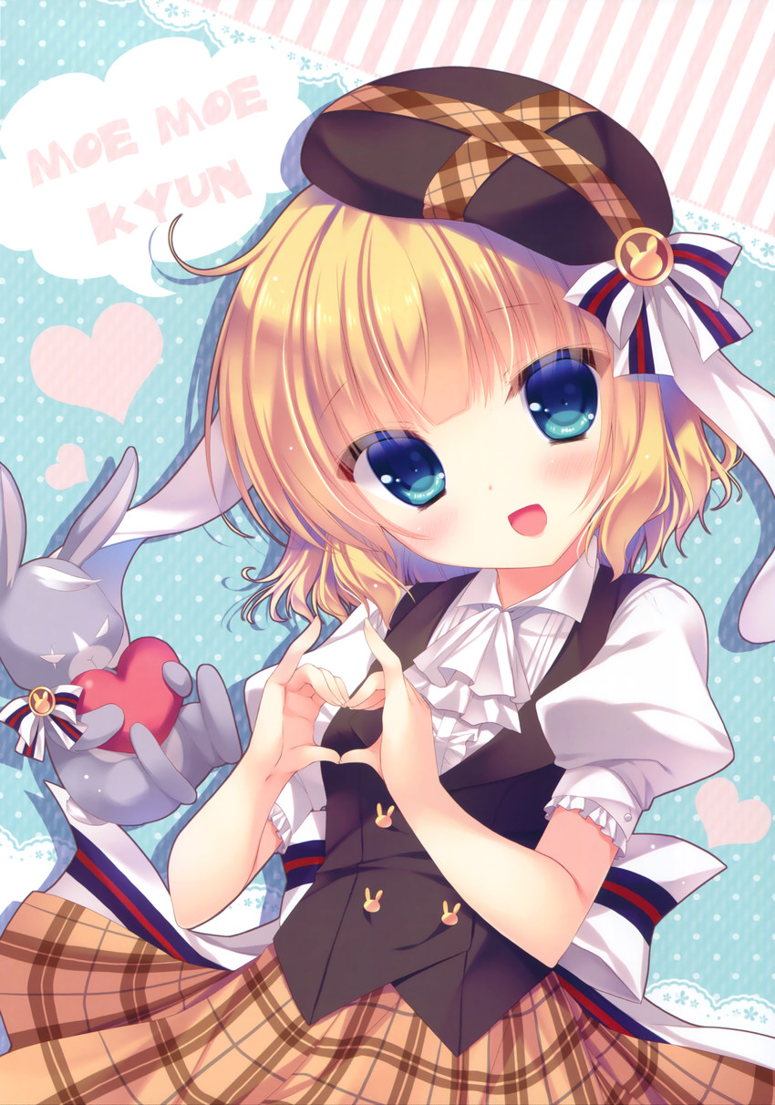 kirima syaro and wild geese (gochuumon wa usagi desu ka?) drawn by yukie_(peach_candy)