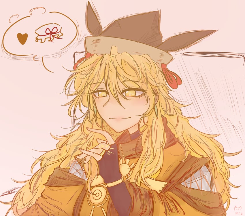 yakumo yukari and matara okina (touhou) drawn by hakuma_(hakuma_okyk)