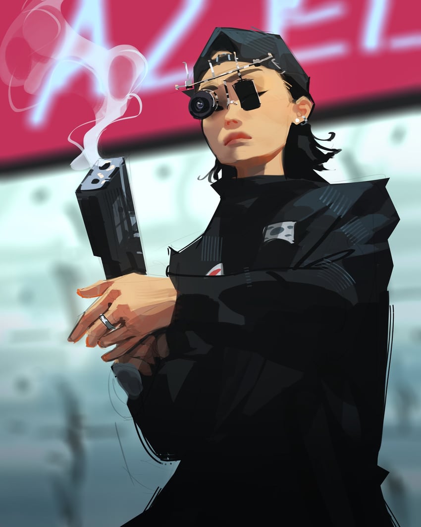kim yeji (original and 3 more) drawn by sam_yang