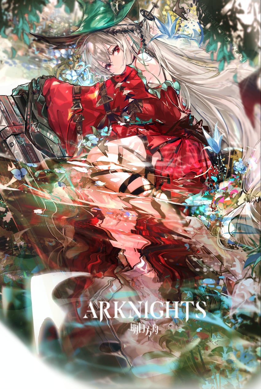 skadi and skadi the corrupting heart (arknights) drawn by wan_zi_neng_chi_sha