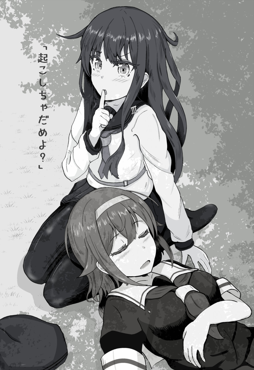 akatsuki, shiratsuyu, and shiratsuyu kai ni (kantai collection) drawn by noyomidx
