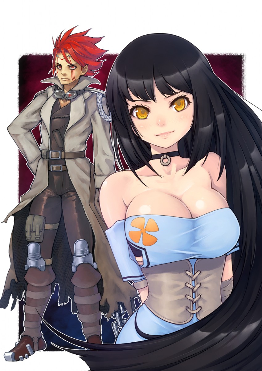 bladetooth and cola ginsky (metal max 3) drawn by mahito