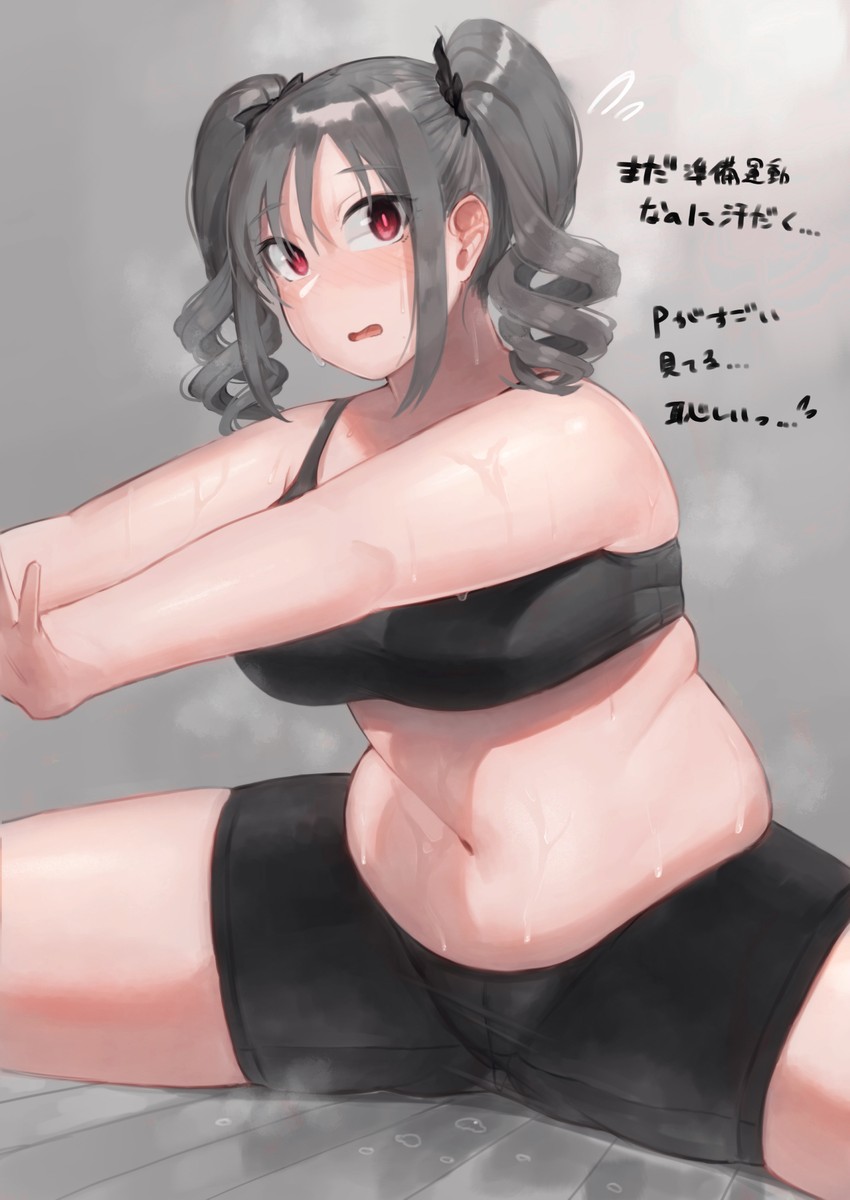 kanzaki ranko (idolmaster and 1 more) drawn by oruka_(kamituki0827)