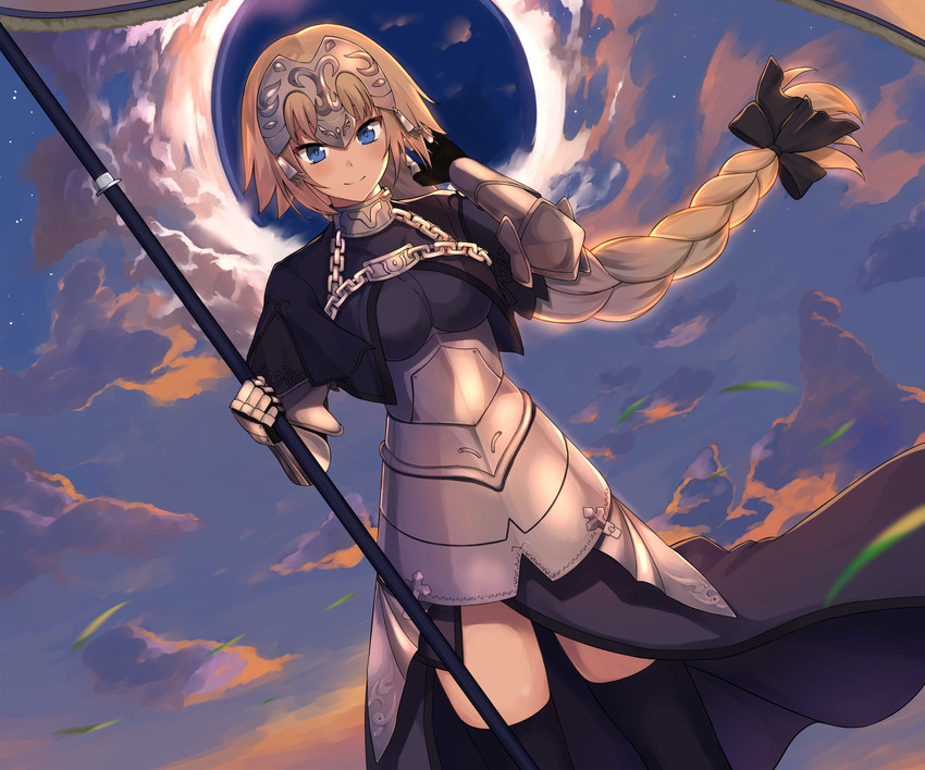 jeanne d'arc (fate and 1 more) drawn by fuyutuji