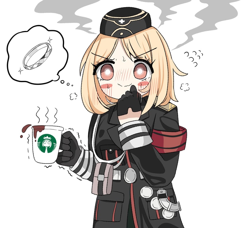 mp40 (girls' frontline and 1 more) drawn by senlong45