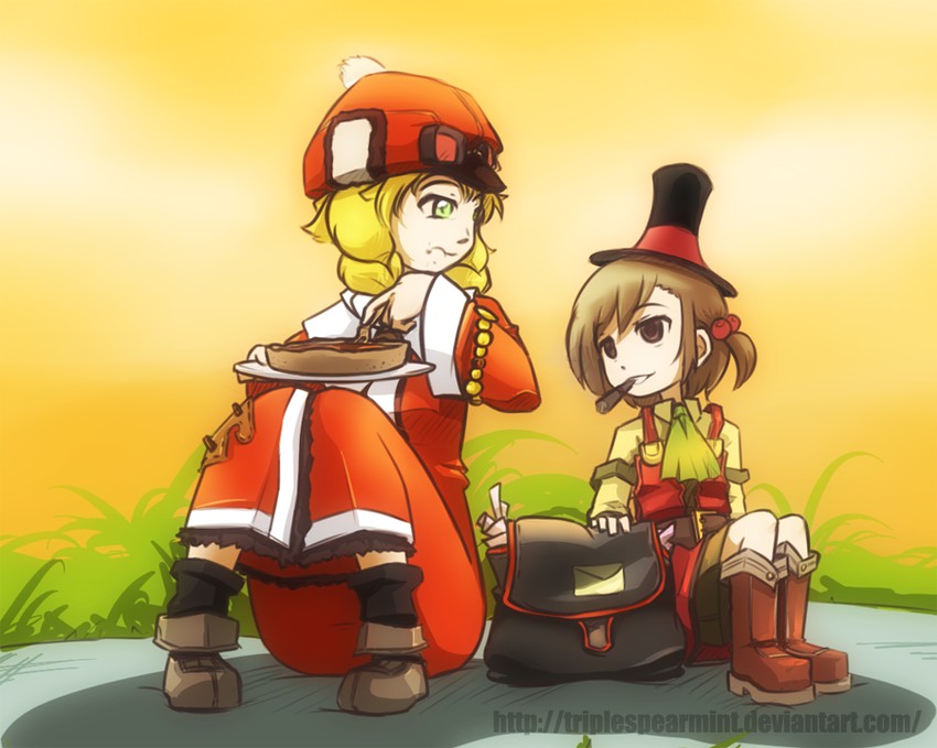 recette lemongrass and annette (rune factory and 2 more) drawn by triplespearmint