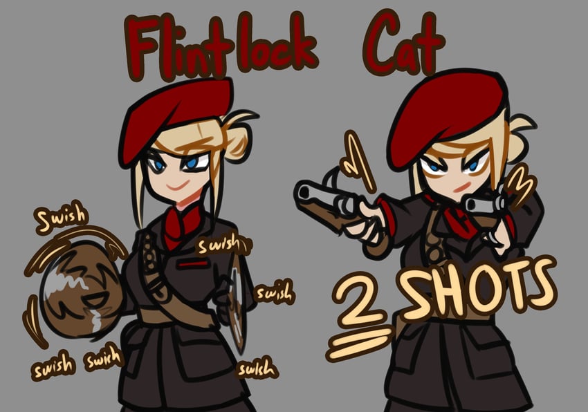 revolver ocelot (original and 2 more) drawn by centurii-chan