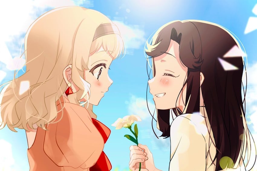 saijou claudine and tendou maya (shoujo kageki revue starlight and 1 more) drawn by nijiko_(c2cs4q)
