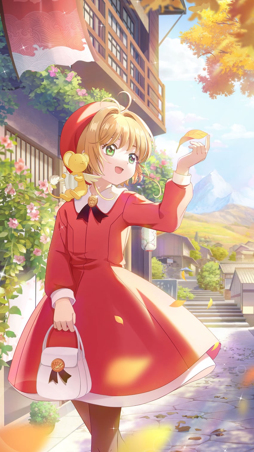 kinomoto sakura and kero (cardcaptor sakura and 1 more)