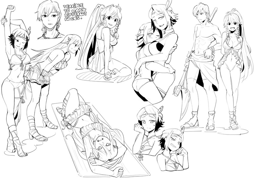 cordelia, tana, noire, and innes (fire emblem and 3 more) drawn by ebinku