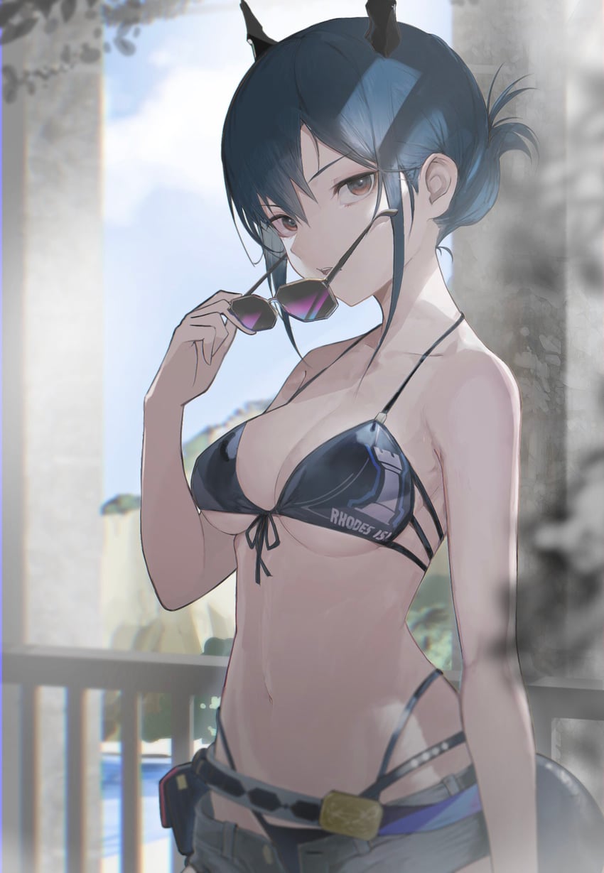 ch'en and ch'en the holungday (arknights) drawn by anths