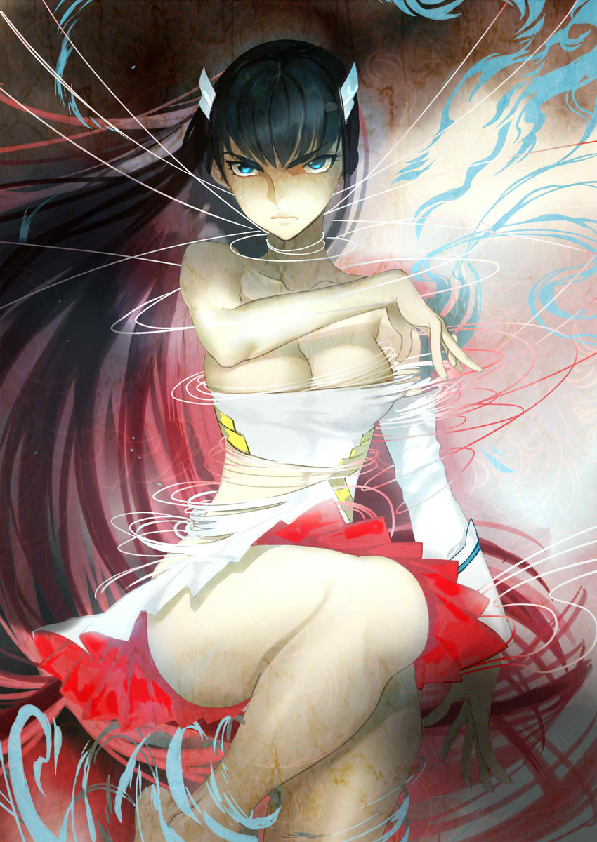 kiryuuin satsuki and junketsu (kill la kill) drawn by isaki_uta