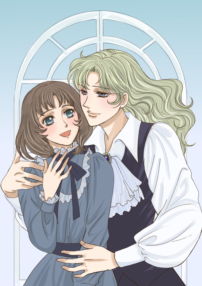 asaka rei and misonoo nanako (oniisama e...) drawn by y0229