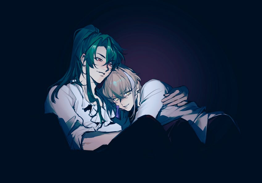 archer and zheng chenggong (fate and 1 more) drawn by aizendai