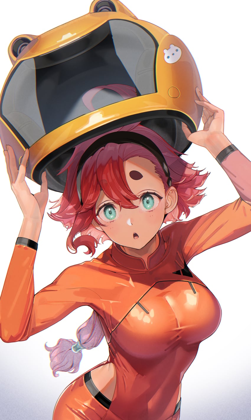 suletta mercury (gundam and 1 more) drawn by naruse_hirofumi