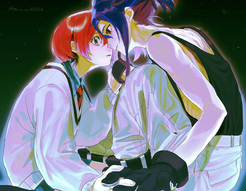 amate yuzuriha and shuji ito (gundam and 1 more) drawn by m_00612