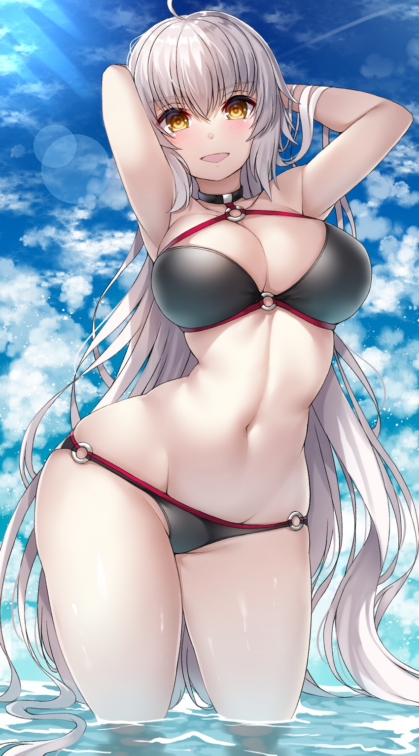jeanne d'arc alter (fate and 1 more) drawn by nano_(syoutamho)