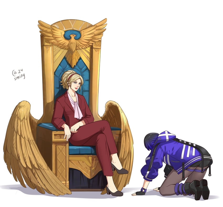 reina and lidia sobieska (tekken and 1 more) drawn by autumn-sacura