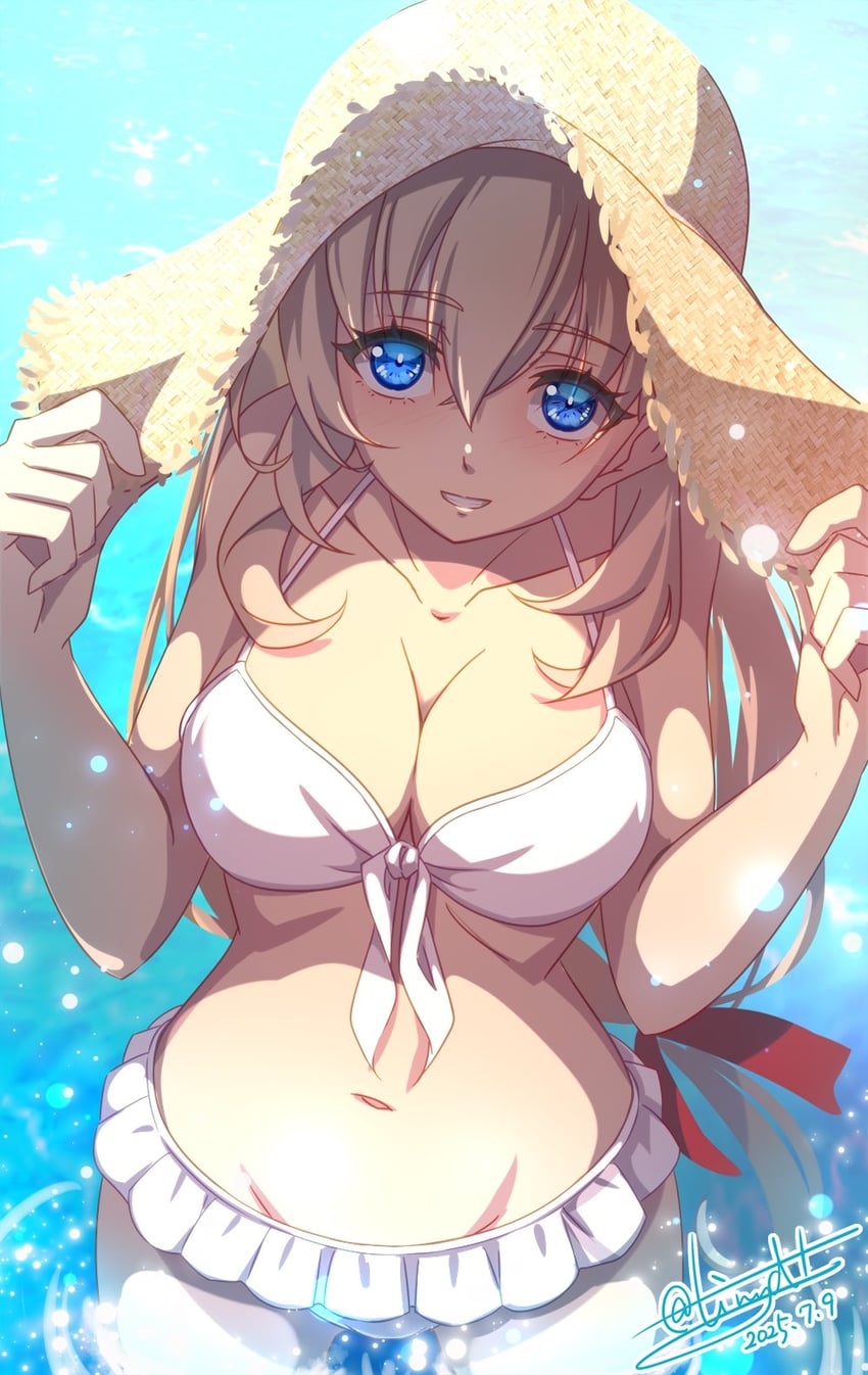 agnes claudel (eiyuu densetsu and 2 more) drawn by tinybiard