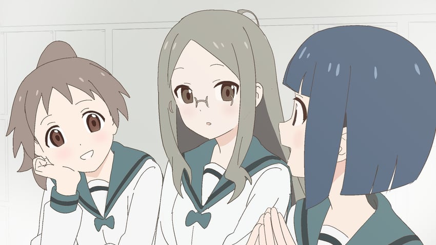 kasumi, yuri, and mio (yama no susume) drawn by rytoua318