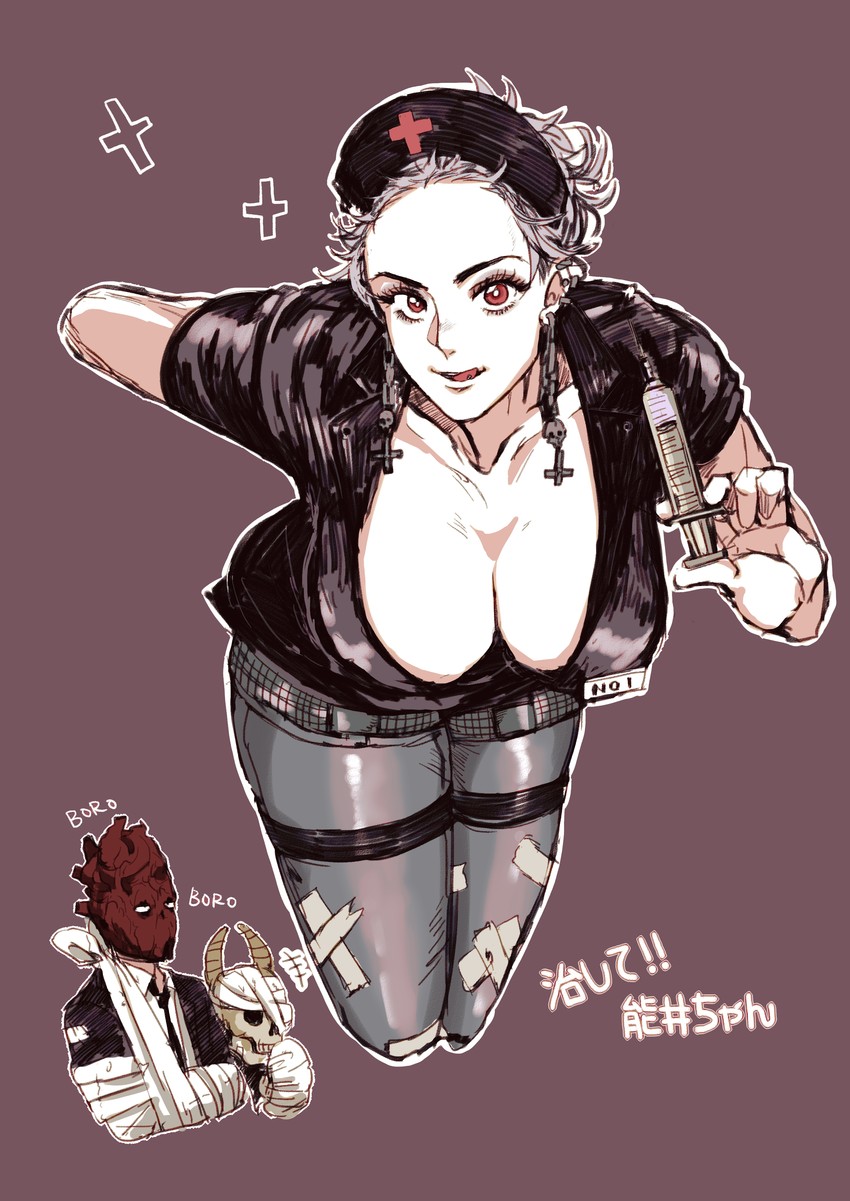 noi, shin, and ebisu (dorohedoro) drawn by sanso_74