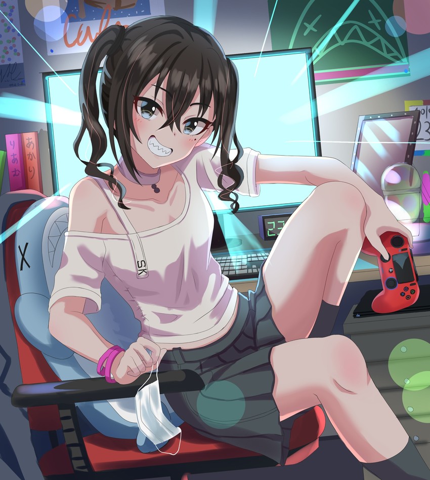 sunazuka akira (idolmaster and 1 more) drawn by haruki_(haruki678)