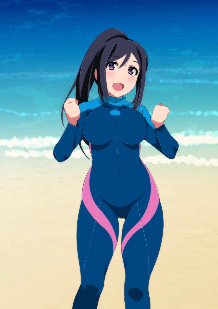 matsuura kanan (love live! and 1 more) drawn by supudere_(doki2sdale)